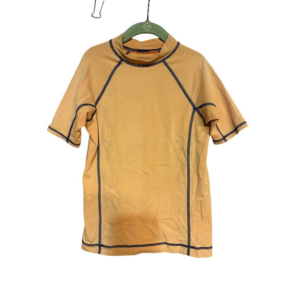 LANDS END RASHGUARD SWIM SHIRT SIZE MEDIUM
